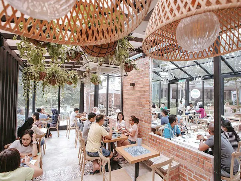 hanging-baskets-and-planters-inside-the-cafe