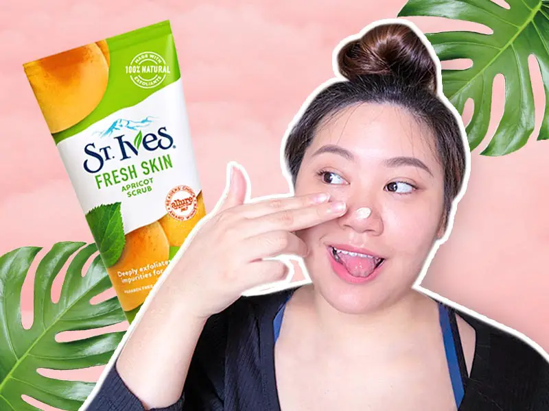 valerie-seow-trying-the-st-ives-apricot-scrub