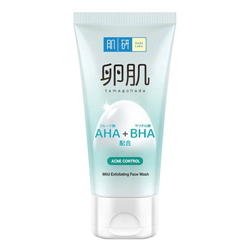 Best Cleanser For Oily Skin Malaysia Hada Labo AHA and BHA Face Wash