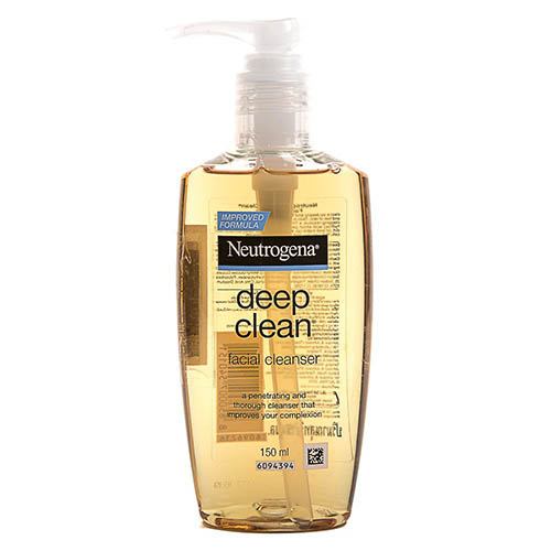 Neutrogena Deep Clean Facial Cleanser best cleanser for oily skin malaysia