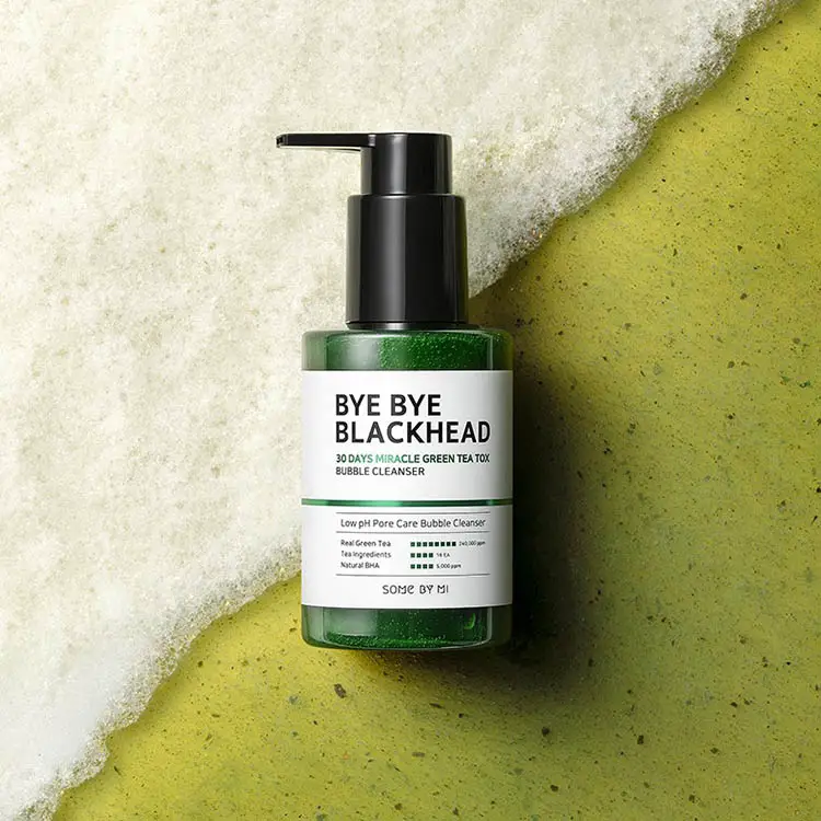 SOMEBYMI Bye Bye Blackhead 30 Days Miracle Green Tea Tox Bubble Cleanser