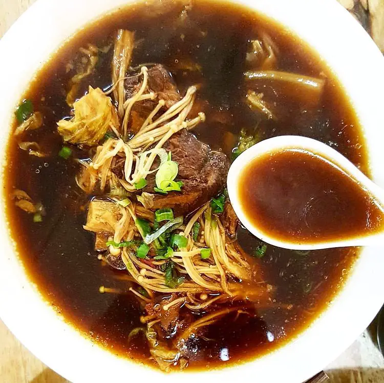 bak kut teh served by alison soup house