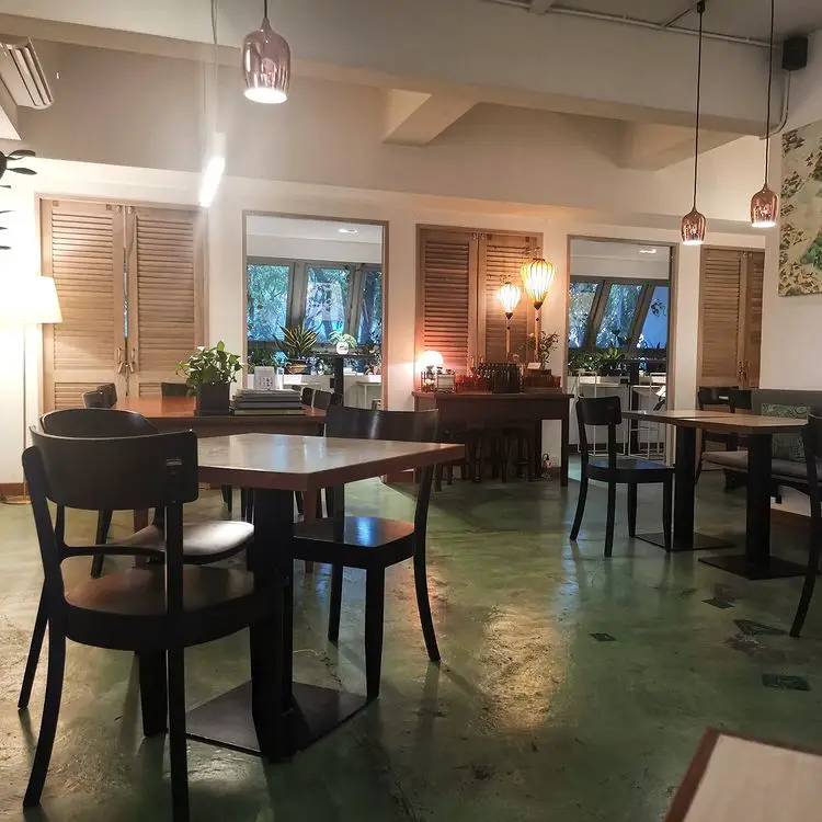 interior of foo foo cafe in ttdi