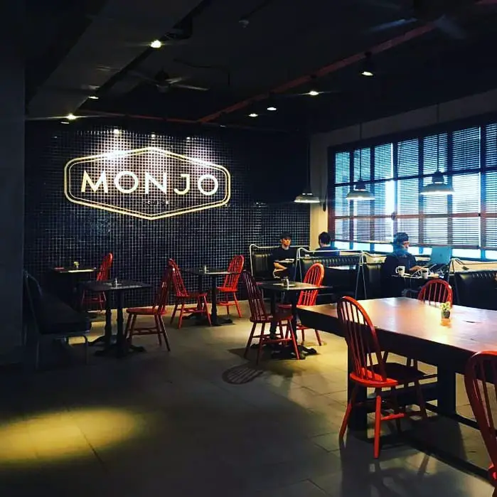 monjo coffee in cyberjaya