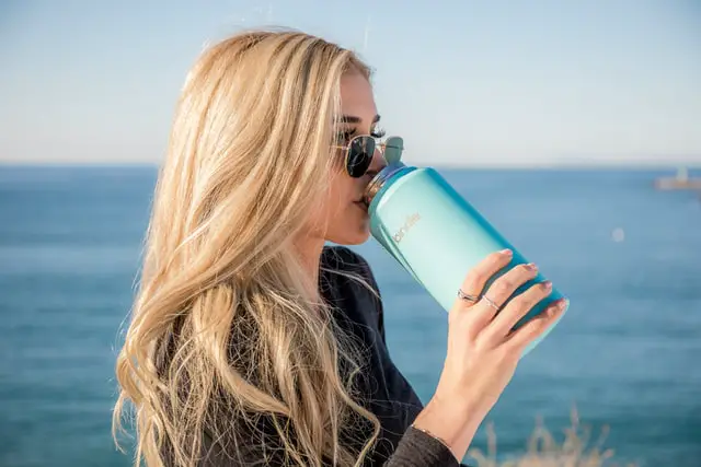 drinking water is a hiking essentials