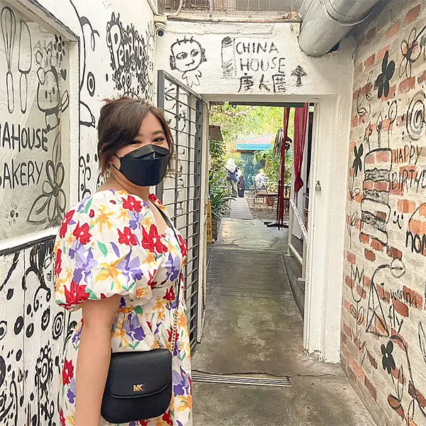 valerie malaysia blogger visiting china house in penang