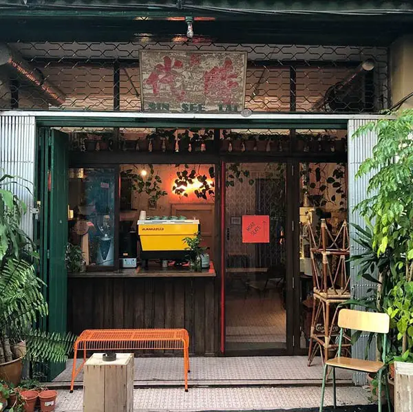 facade of sin see tai cafe in melaka
