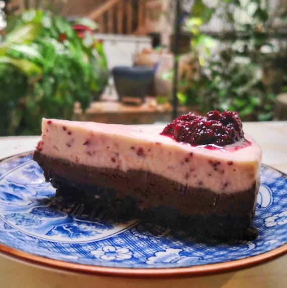 red bean cake from Alley No.5 cafe melaka