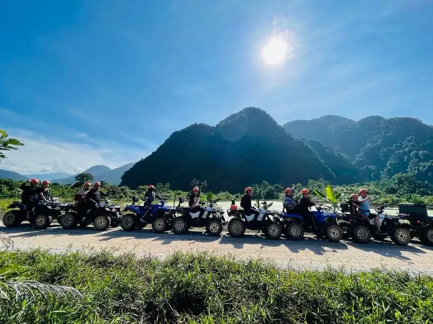 atv rides while glamping