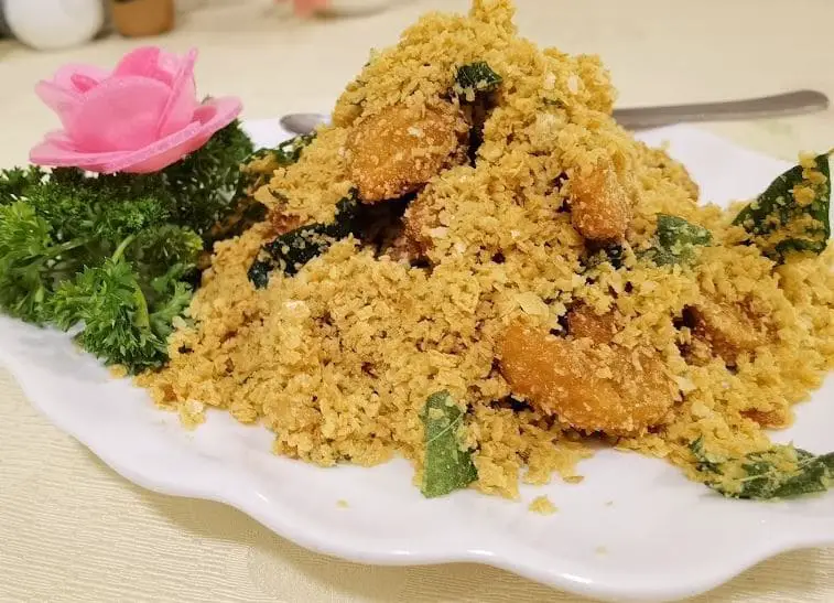 cereal chicken by the chefs of supreme vege near bugis