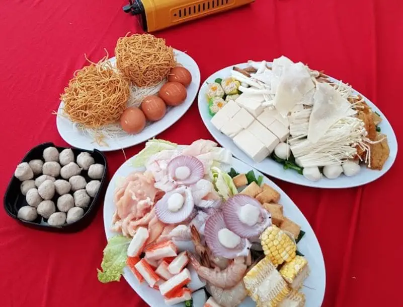 hot pot ingredients for steamboat