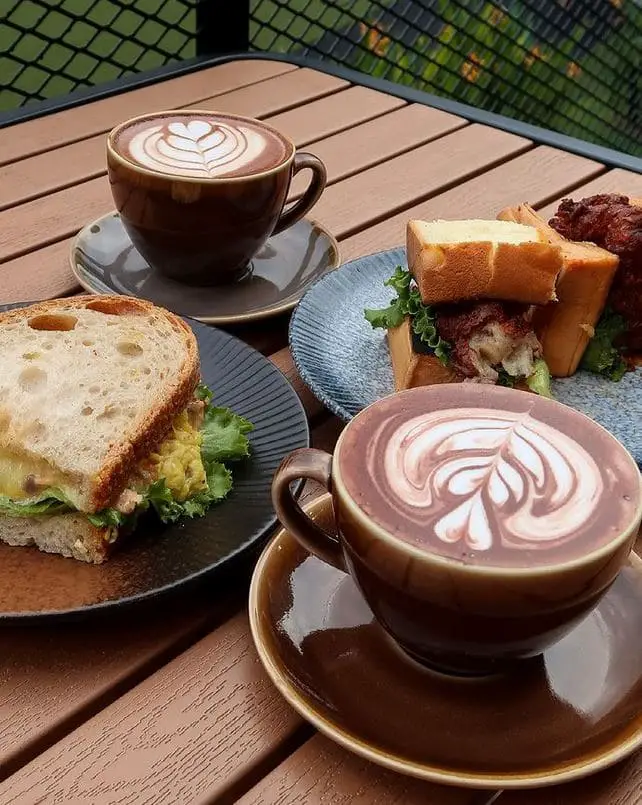 perfect high tea combo served in this dog cafe