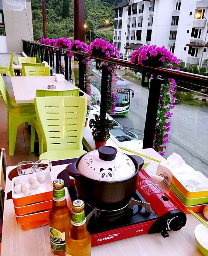 steamboat setup at c buddy steamboat cameron highlands