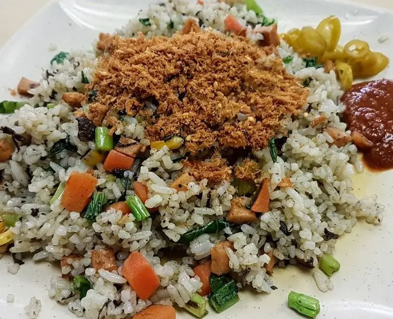 su shi piao xiang vegetarian food in bugis signature fried rice