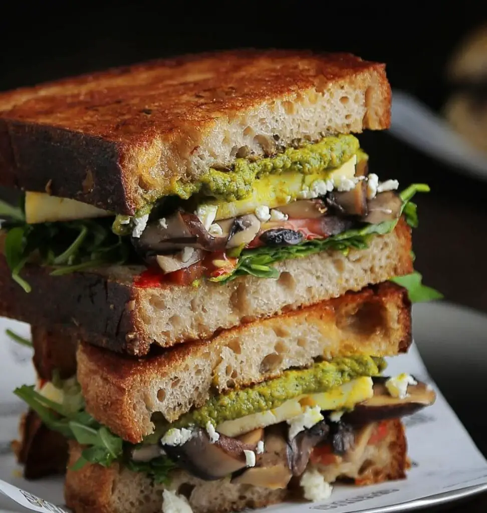 breakfast sandwich by bukit bintang cafe vcr