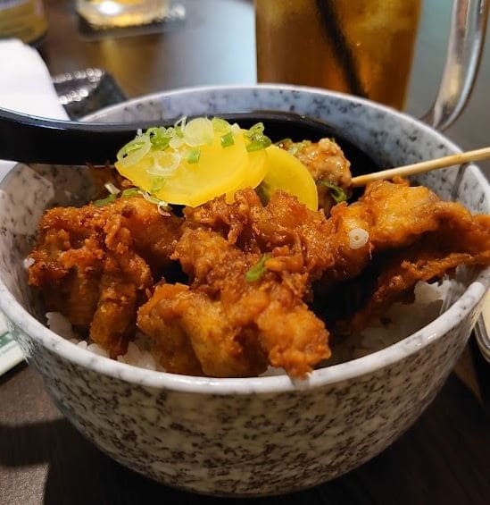 karaage rice by izakaya hikari a bugis japanese food restaurant