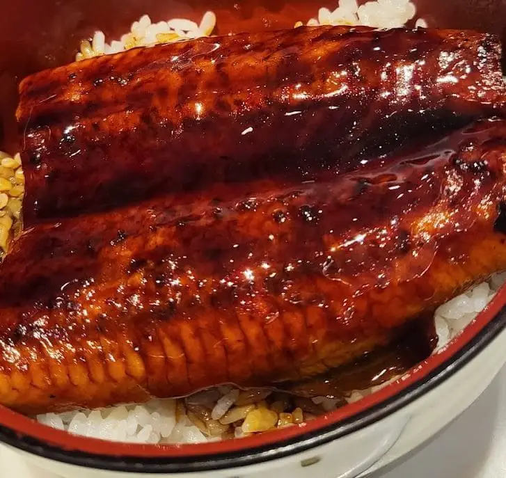 unagi rice bowl by genki sushi japanese restaurant