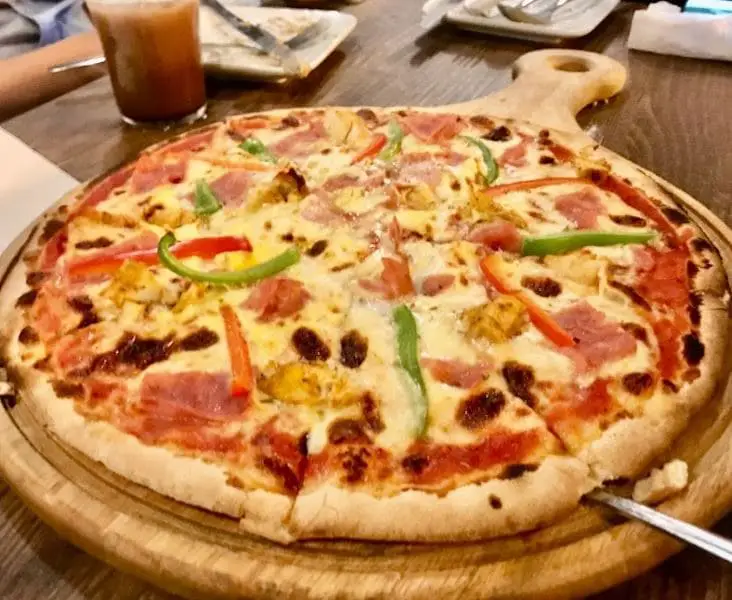 beautiful classic pizza by the loft love lane penang