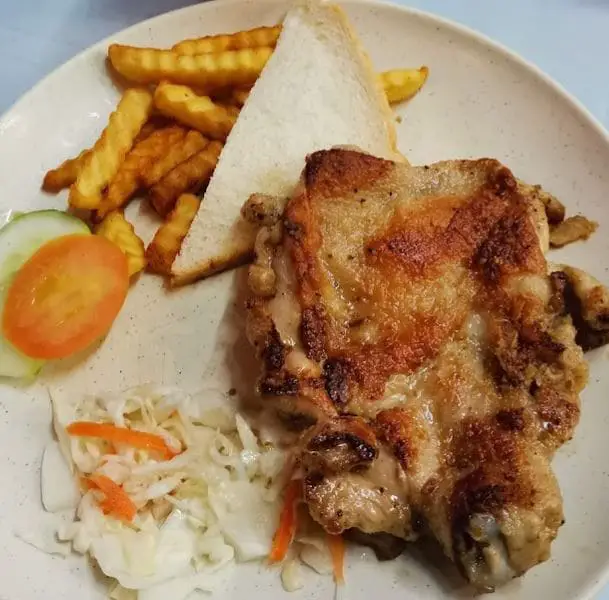 chicken chop classic in hainan western penang