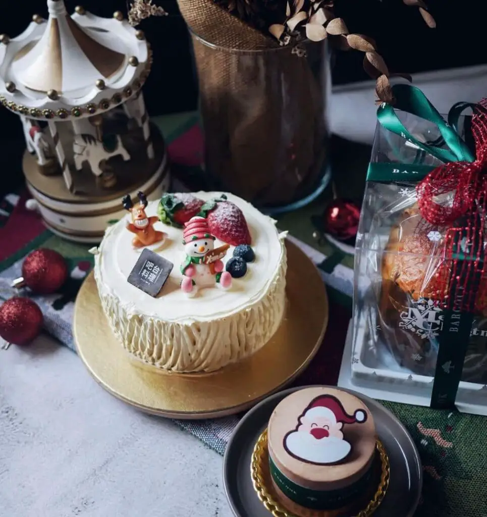 christmas cake by barcook bakery in bugis
