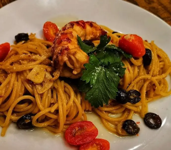 lobster spaghetti at emily steakhouse penang western food