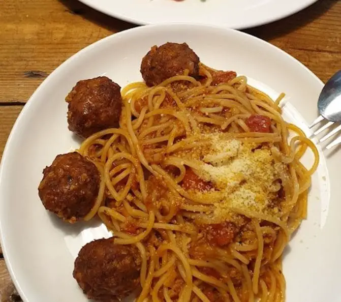 meatball spaghetti western food penang by xii chan
