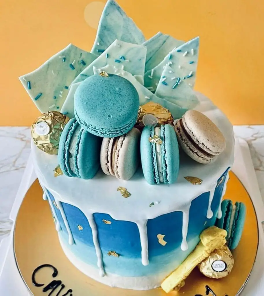 ocean themed cake by a famous bugis cake shop known as butter studio