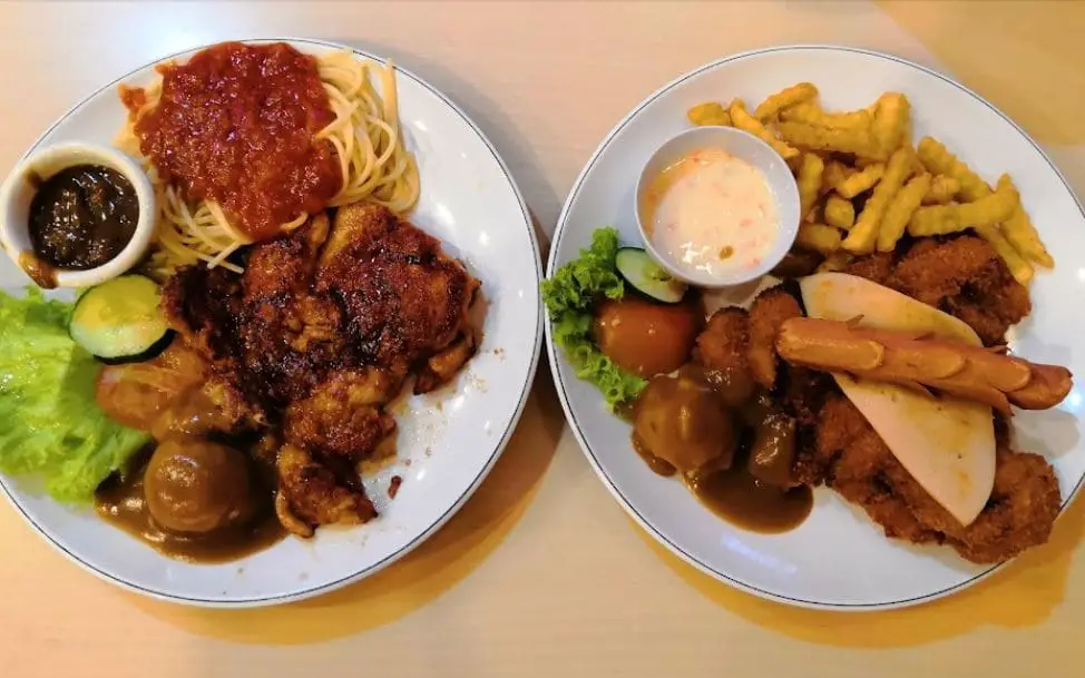 western food penang by lk western and fruit tea cafe