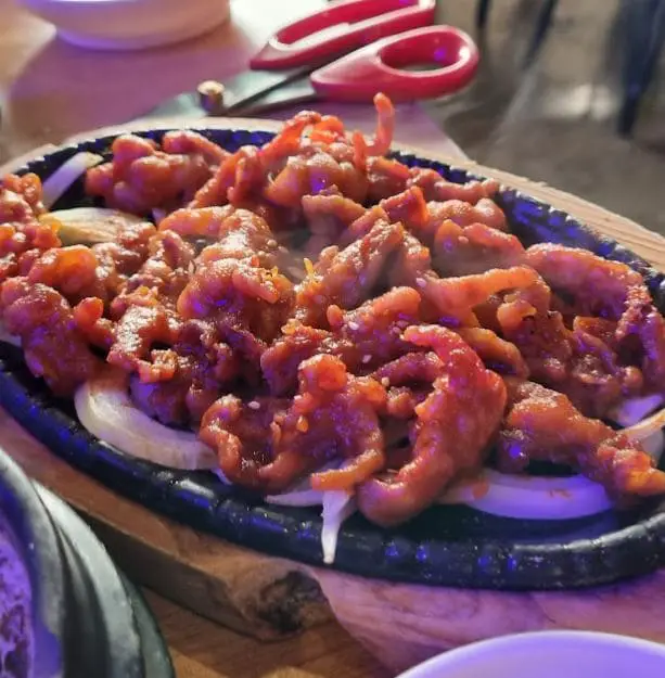 boneless chicken feet is one of the good korean food in tanjong pagar served at supulae korean bbq