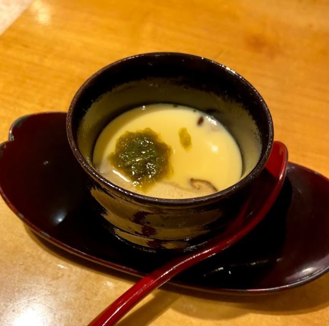 chawan mushi at Tendon Ginza Itsuki in tanjong pagar