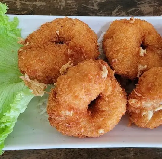 fried thai donut at somkid food corner gets a lot of attention as few of the best thai food penang