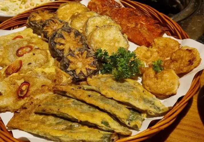 fried vegetables servd in todamgol near tanjong pagar