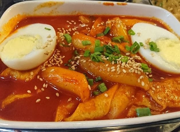 tteok bokki at super star k korean bbq restaurant