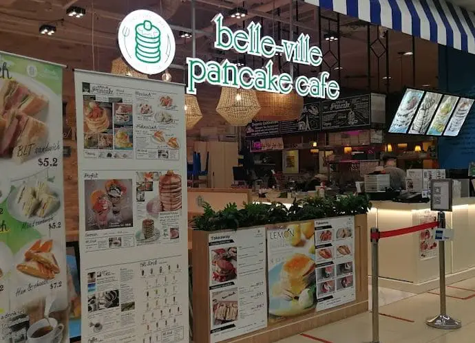 belle ville pancake cafe in tanjong pagar