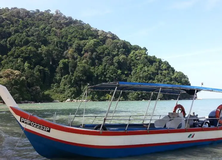 take a boat ride to explore the island