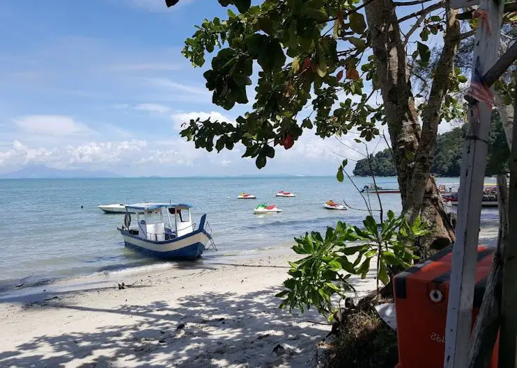 you can reach monkey beach via hiking or boat