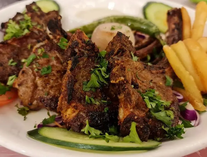 Al Diafah Restaurant lamb chop