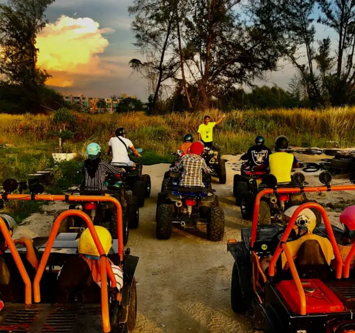 atv ride with crazy racing melaka which is one of the best places to visit in melaka