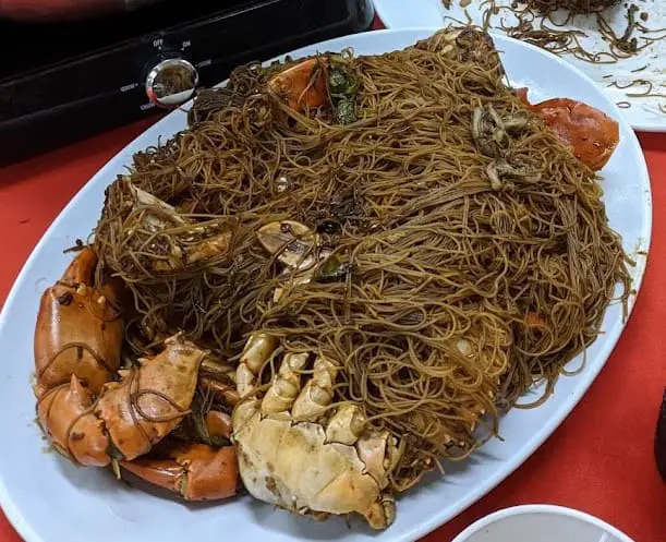 crab bee hoon from Bee Ho Steamboat ss15 food