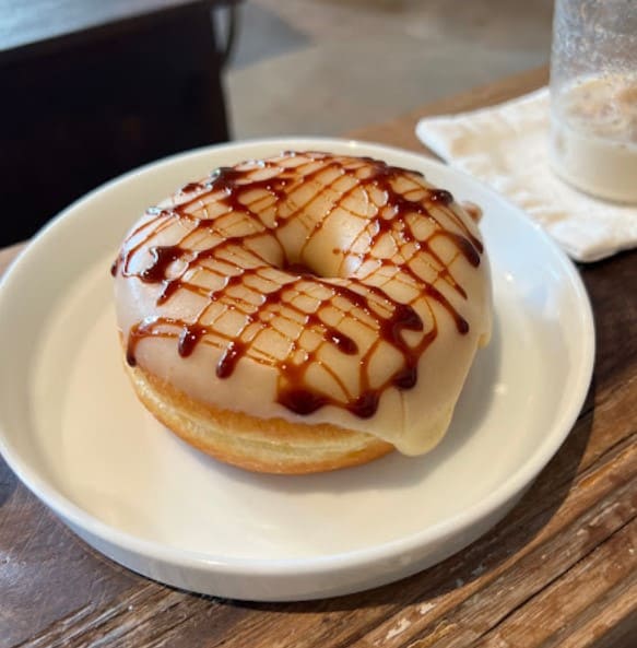 donut from Transparent Coffee bangsar cafe