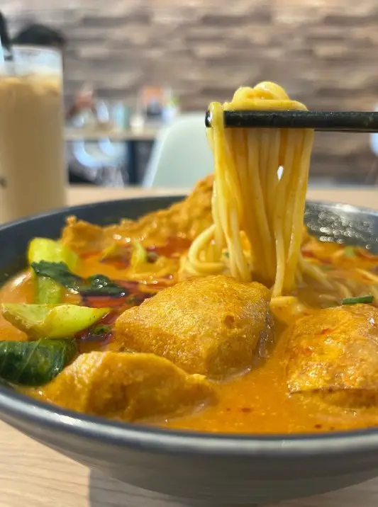 laksa noodle at the great cafe