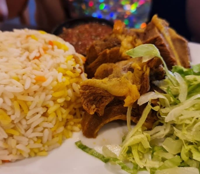 mutton biryani at Restoran Oregi