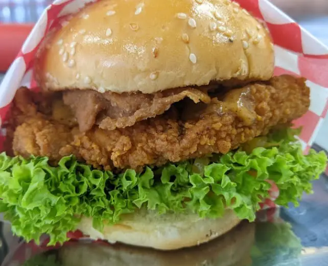 thick burger at LA Chicken Subang ss15