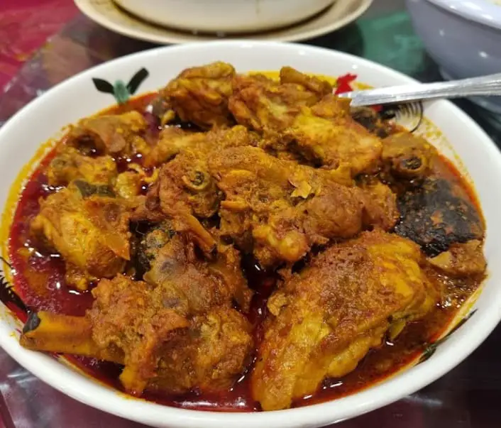 ayam keluak of Restoran Aunty Lee in melaka