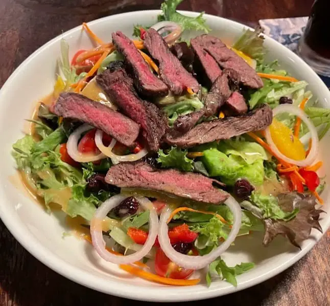beef salad from The Daily Grind Bangsar restaurant