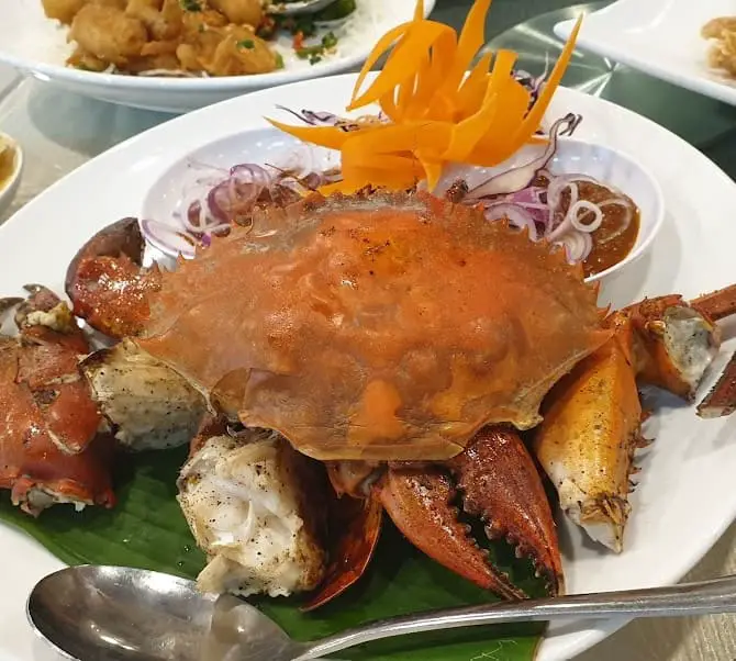 big crab from Unique Seafood PJ23