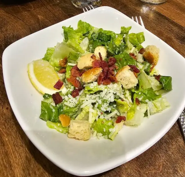 caesar salad from Trattoria Timone Ristorante italian food in oakville