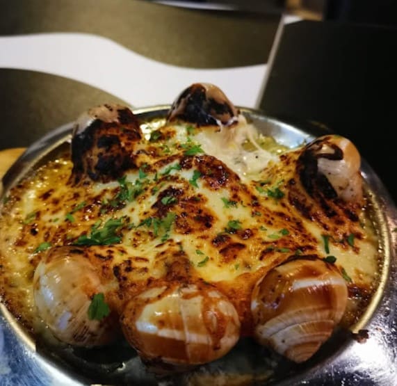 cheese escargot at The Beato Dry Aged Steakhouse