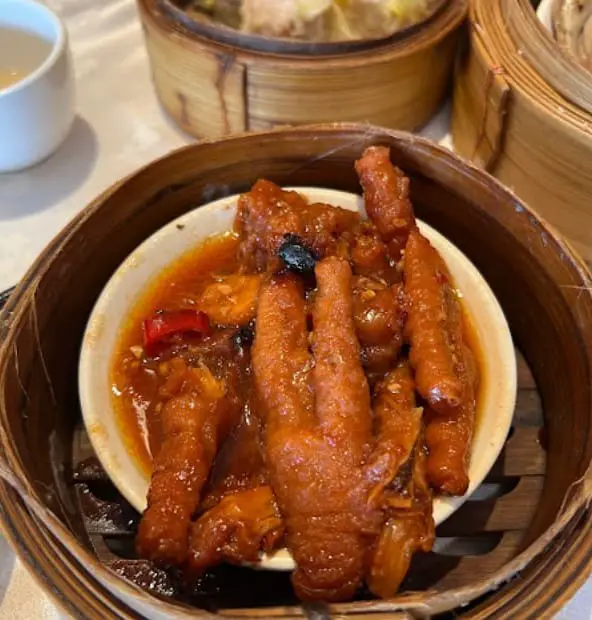 chicken feet from Dim Sum King Seafood Restaurant