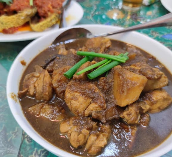 chicken pong teh from Restoran Baba Ang